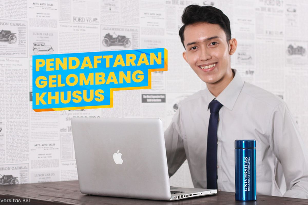 Universitas BSI buka pendaftaran mahasiswa baru gelombang khusus.
