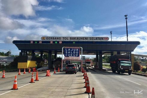 Jumlah Kendaraan Lintasi Tol Trans-Sumatera Naik 20,34 Persen