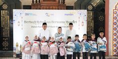 Bank Mandiri Berbagi Kebahagaiaan bersama 2.600 Anak Yatim Piatu lewat Program 