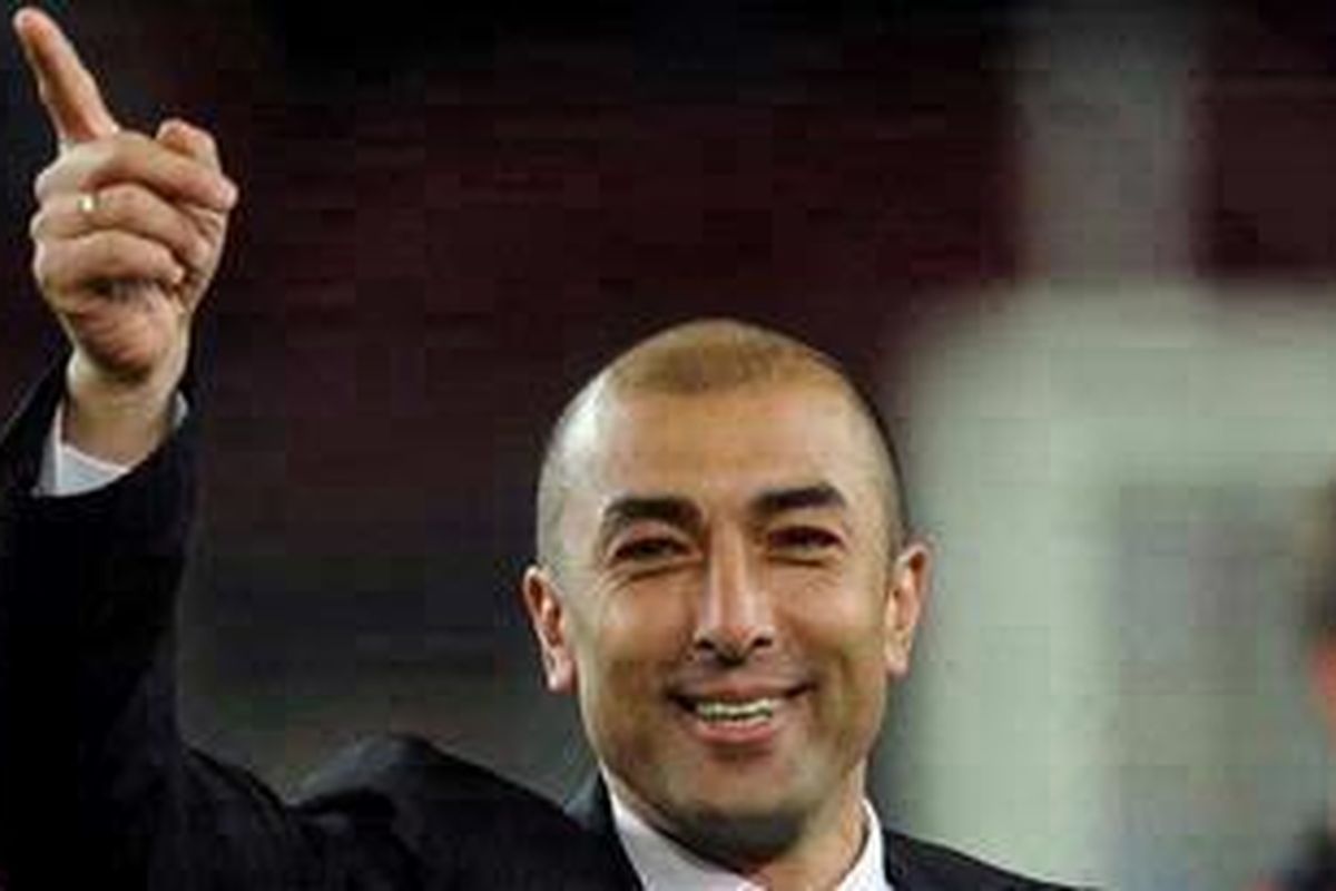 Pelatih Chelsea, Roberto Di Matteo.