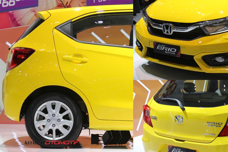 Ubahan desain pada all new Honda Brio