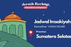 Jadwal Imsak dan Buka Puasa di Provinsi Sumatera Selatan, 16 Maret 2024