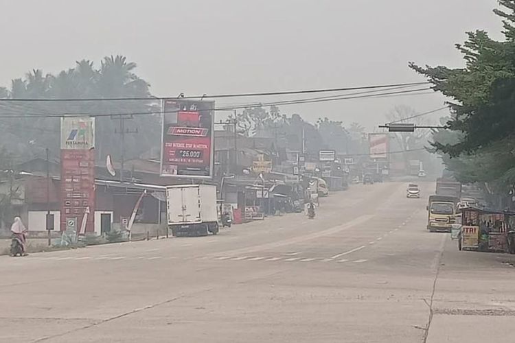 Kabut Asap Karhutla Makin Pekat, Sekolah di Sawahlunto Diliburkan 3 Hari