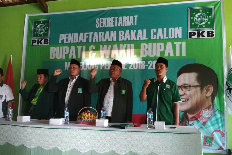DPC PKB Kabupaten Magelang membuka pendaftaran bakal calon bupati dan wakil bupati setempat, 29 Agustus 2017-9 September 2017.