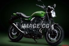 Rendering Kawasaki Z650RS, Bakal Calon RE 650 Interceptor