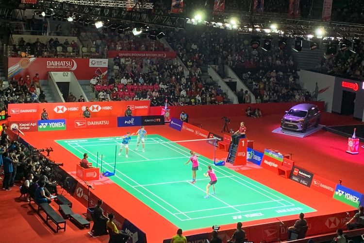 Pertandingan Apriyani/Fadia vs Pearly/Thinaah pada semifinal Indonesia Masters 2022 diselenggarakan di Istora Senayan pada Sabtu (11/6/2022) sore WIB. Pada 2023, Indonesia Masters dijadwalkan berlangsung di awal tahun. Hal ini diketahui setelah BWF selaku induk bulu tangkis dunia merilis kalender turnamen BWF 2023 dan 2024.
