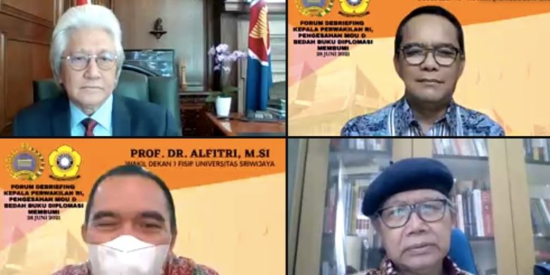 Dubes RI untuk Austria Bedah Buku "Diplomasi Membumi: Narasi Cita Diplomat Indonesia" - Vimarsana News