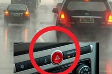 Jangan Menyalakan Lampu Hazard Saat Hujan, Ini Alasannya