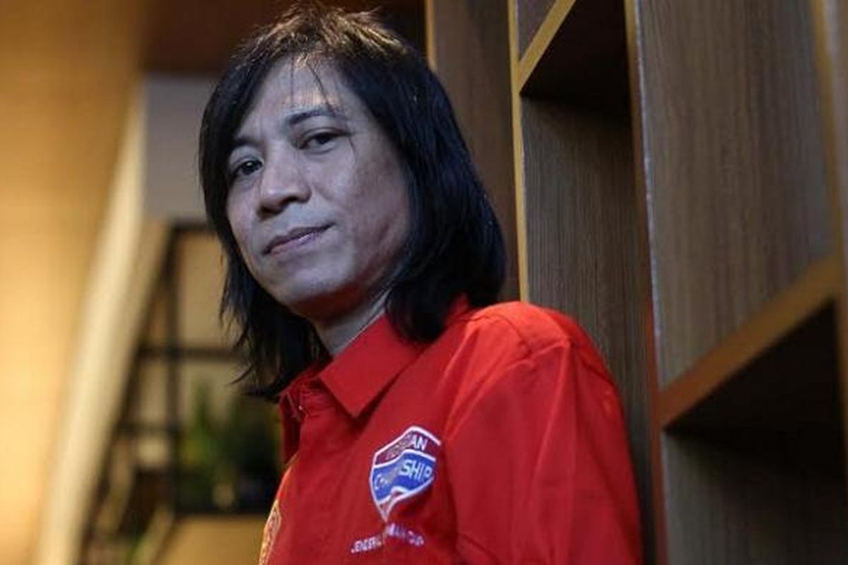 Gitaris Slank sekaligus Steering Committee Piala Jenderal Sudirman, Abdee Negara.