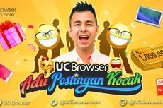 #UCBrowserAduKocak Kontes Bakat yang Pertama dan Satu-satunya di Internet dengan Hadiah Total Rp.1 Miliar!