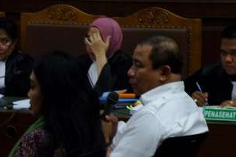 Kepala BPJN IX Maluku dan Maluku Utara, Amran HI Mustary, di Pengadilan Tipikor, Jakarta, Senin (8/8/2016).
