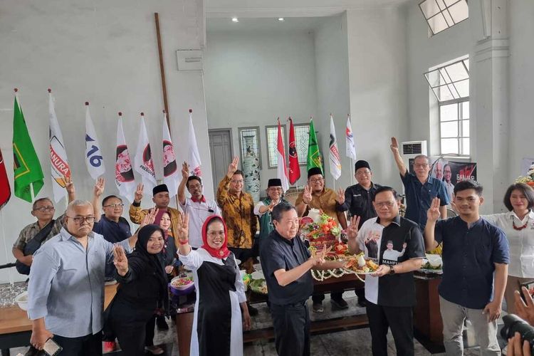 Gedung Internatio Surabaya dijadikan Posko Pemenangan TPD Ganjar-Mahfud Jatim.