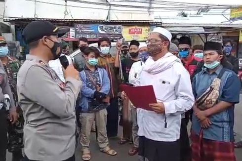 Berkerumun di Pasar Kemis Tangerang, Anggota FPI Minta Ditahan seperti Rizieq Shihab
