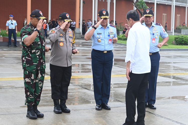 Presiden Joko Widodo melakukan kunjungan kerja ke Provinsi Sumatera Utara hari ini, Kamis (14/3/2024). 