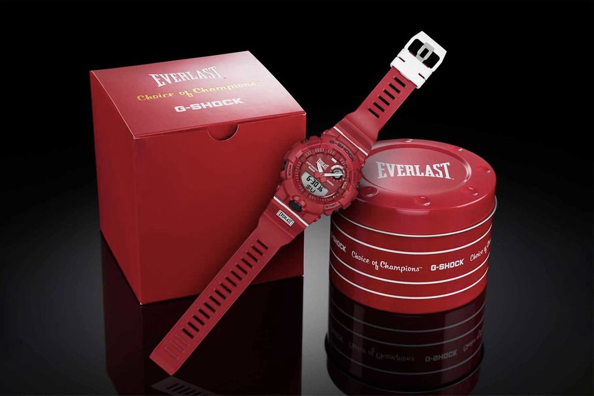 GBA-800 G-Squad, arloji kolaborasi G-Shock dengan Everlast