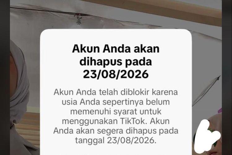 Cara Atasi Akun TikTok Terhapus karena Usia, Pengguna Bagikan Langkahnya