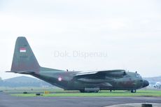 TNI AU Kirimkan Bantuan Perahu Karet untuk Penanganan Banjir Kalsel