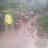 Diguyur Hujan Deras, Tebing 20 Meter di Lintas Selatan Cianjur Longsor