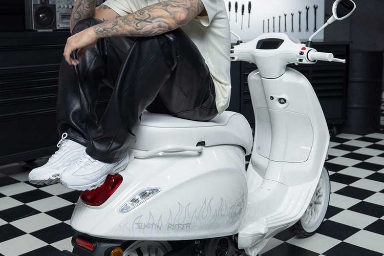 Vespa Sprint Justin Bieber