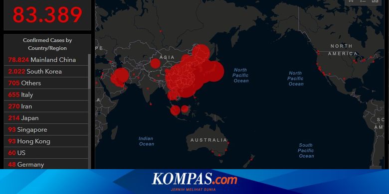 22 Negara Yang Laporkan Kasus Pertama Infeksi Virus Corona Pekan Ini Halaman All Kompas Com
