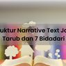 Struktur Narrative Text Jaka Tarub dan 7 Bidadari