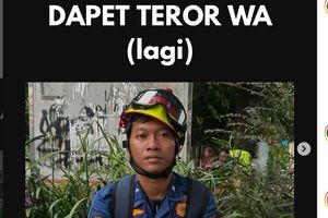 Petugas Damkar Diteror Usai Bikin Konten Soal Helm: Katanya 'Tunggu Saya, Ada Kejutan'