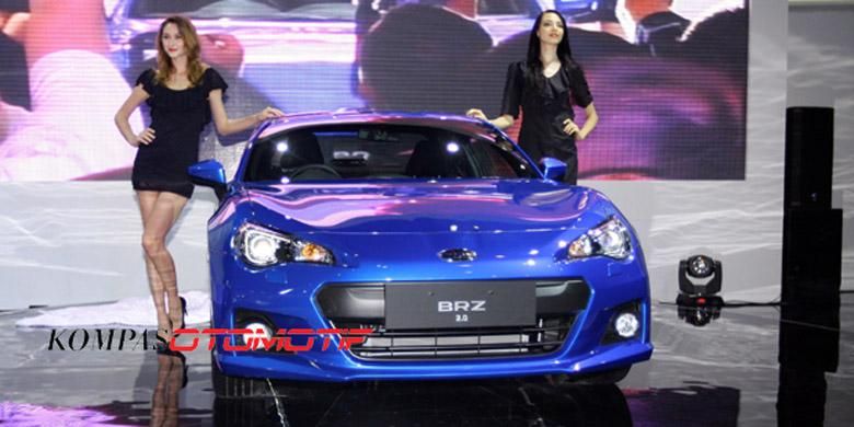 Kembaran Toyota 86 dari Subaru, diluncurkan di IIMS 2012.