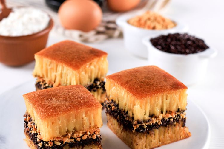 Ilustrasi martabak manis teflon.