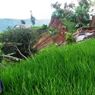 Pergerakan Tanah Lanjutan di Batulawang Cianjur, Satu Rumah Ambruk