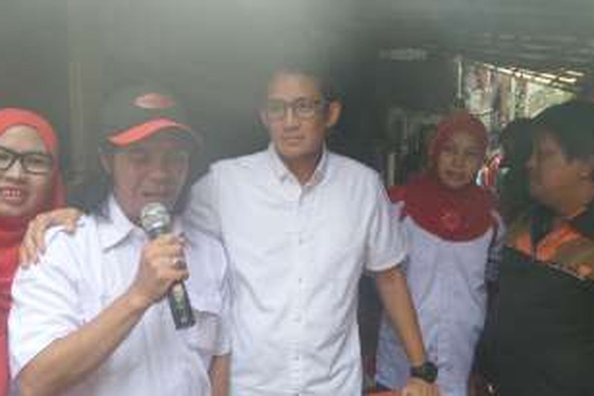 Jumat (3/6/2016), bakal calon gubernur DKI, Sandiaga Uno mendatangi warga di Kelurahan Pademangan Barat RT 4 RW 10