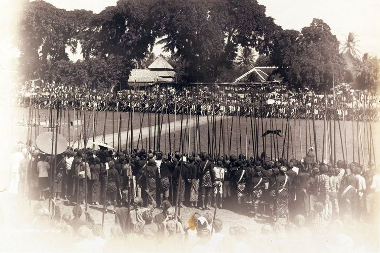 Pertunjukan Rampogan Macan di Blitar antara tahun 1677-1892