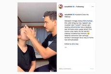 Aksi Kocak Hamish Daud Saat Jadi Makeup Artist Raisa
