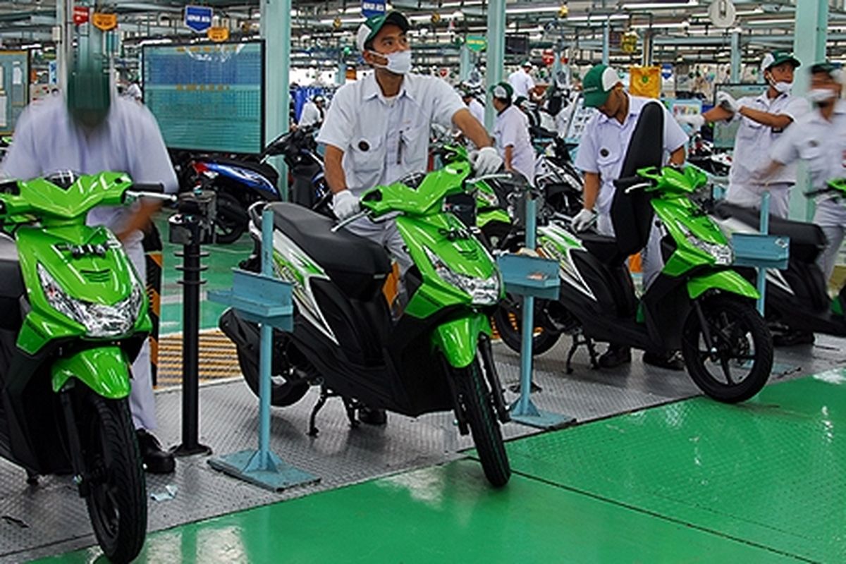 Sepeda Motor Honda Nikmati 55 Persen Pasar Indonesia