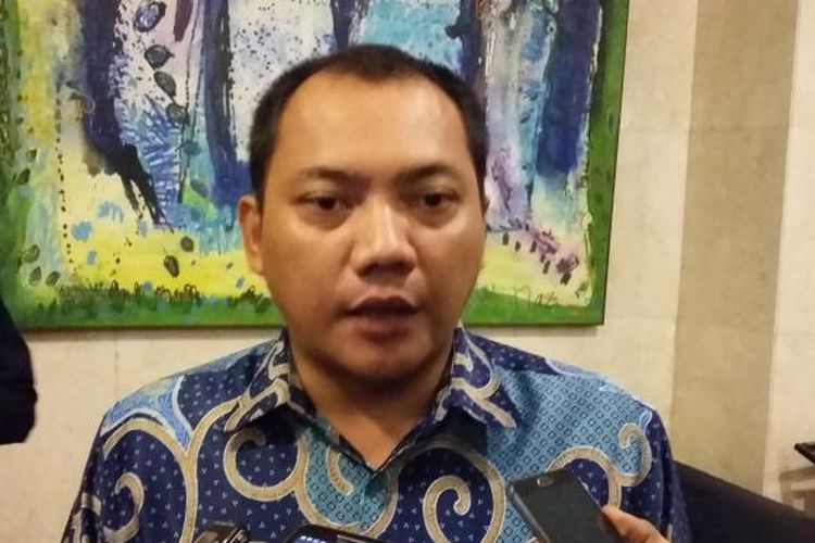 Ketua Bidang Hukum, Advokasi, dan HAM Partai Nasdem Taufik Basari, di Kantor DPP Partai Nasdem, Jakarta Pusat, Kamis (15/10/2015).