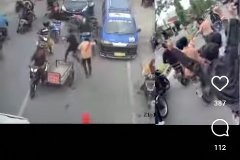 Viral Pembegalan Siang Hari di Medan, Pelaku Keroyok dan Ambil Motor Korban, Polisi: 4 Teridentifikasi Masih Anak-anak