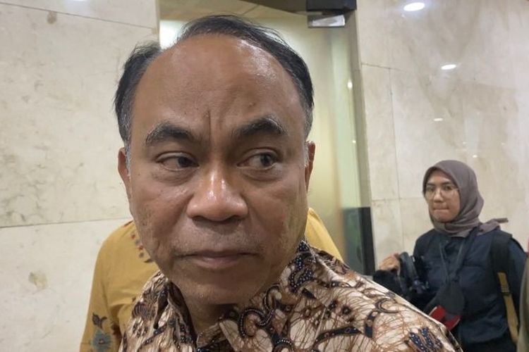 Menkominfo Budi Arie Setiadi saat ditemui di Gedung DPR, Senayan, Jakarta, Kamis (27/6/2024) malam. 