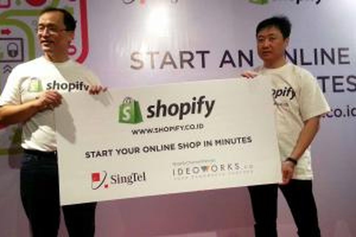 Shopify merupakan platform e-commerce yang menyediakan 