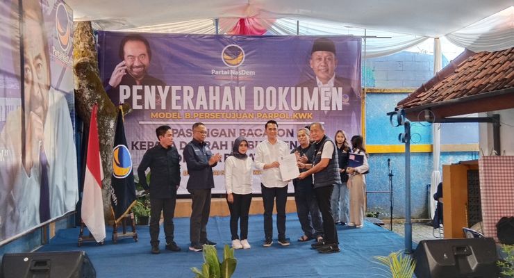 Dapat Restu Partai Nasdem, Pasangan "Aslina" Dipastikan Melenggang ke Pilkada Subang