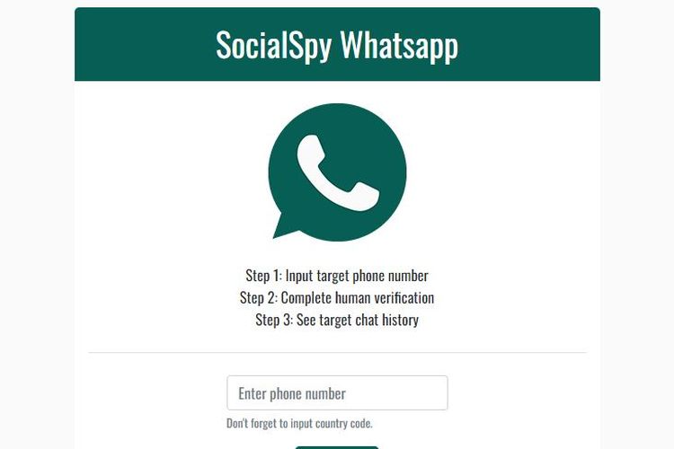 Aplikasi SocialSpy WhatsApp