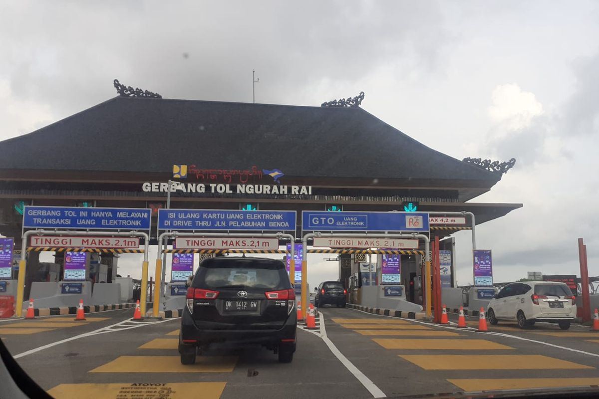 Gantry MLFF di GT Ngurah Rai, Jalan Tol Bali Mandara