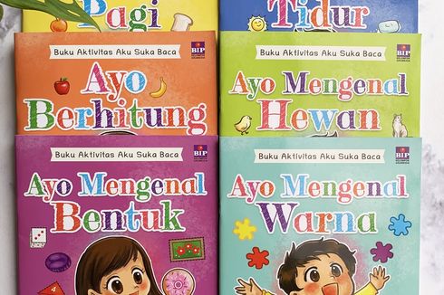 Buku Aktivitas Aku Suka Baca: Belajar Membaca Asyik Penuh Warna