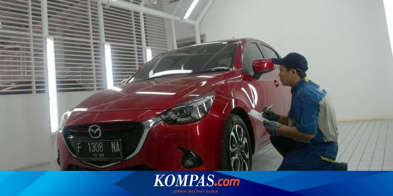 Permak Bodi dan Cat  di Mazda Cibubur 