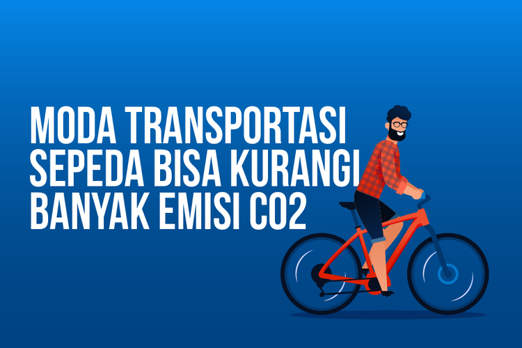 Moda Transportasi sepeda Bisa Kurangi Banyak Emisi CO2