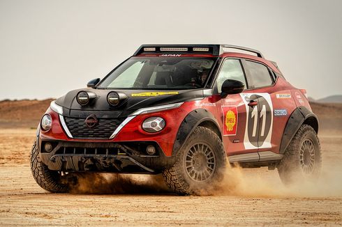 Modifikasi Nissan Juke Hybrid Terinspirasi Reli Dakar