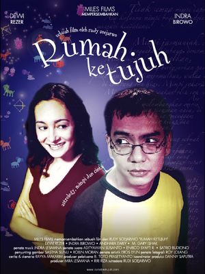 Poster film Rumah Ketujuh yang dibintangi Indra Birowo dan Dewi Rezer