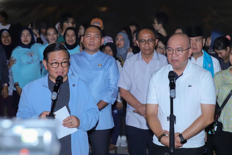 Gubernur DKI Jakarta Pramono Anung secara resmi membuka aktivasi lima taman selama 24 jam. 