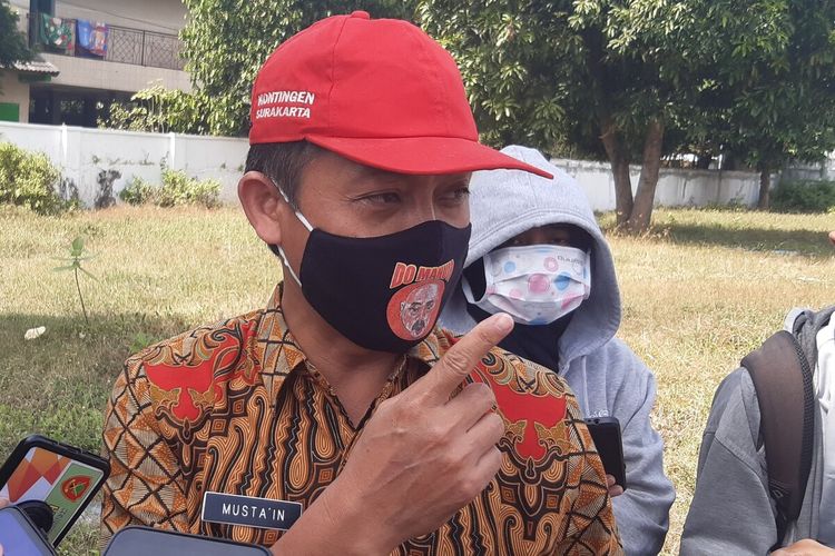 Kepala Kantor Kementerian Agama Solo, Mustain Ahmad di Solo, Jawa Tengah, Kamis (9/7/2020).