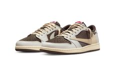 Inilah Tampilan Resmi Air Jordan 1 x Travis Scott Reverse Mocha Low