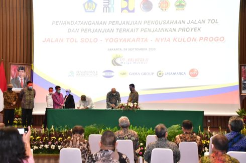 Perjanjian Pengusahaan Tol Solo-Yogyakarta-Kulonprogo Resmi Diteken