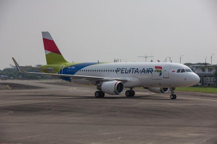 PT Pelita Air Service (PAS) mendatangkan dua pesawat Airbus A320, Senin (11/4/2022)